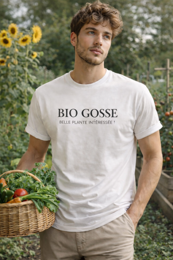T-SHIRT BIO GOSSE — BELLE PLANTE INTÉRESSÉE