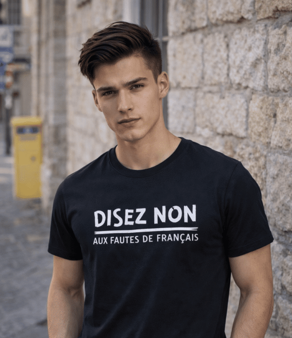 T-SHIRT “DISEZ NON AUX FAUTES DE FRANÇAIS”
