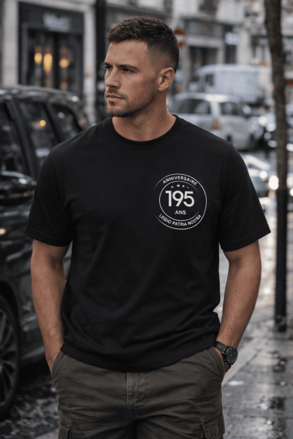 T-SHIRT 195 ans - LEGIO PATRIA NOSTRA - ÉDITION LIMITÉE