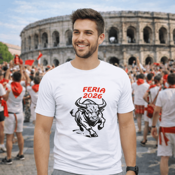 T-SHIRT FERIA 2026 — TORO FRONT